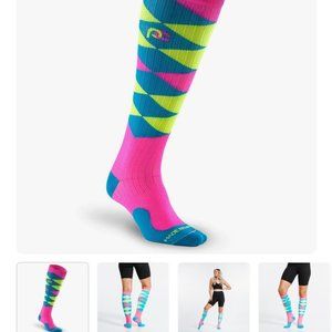 Pro Compression Marathon Socks, Derby Argyle